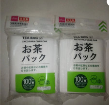 DAISO Tea Pack Compact Type 200 bags Leaf Filter