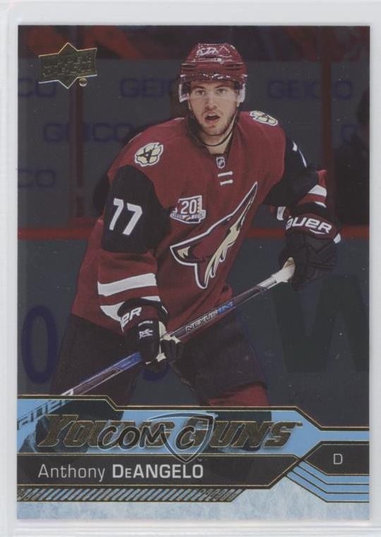 2016-17 Upper Deck Young Guns Silver Foil Anthony DeAngelo #463 Rookie RC 09za