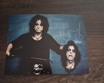 ALICE COOPER, TOLLES FAN AUTOGRAMM/FOTO, *TOP*
