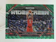 Kawhi Leonard - 2023 Panini Prizm Draft Picks Widescreen Green Wave #18