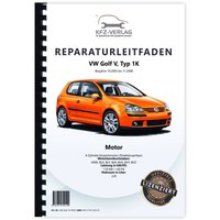 Vw Golf 5 Typ 1K 2003-2008 4-Zyl. Benzinmotor 2,0L 150 Ps Reparaturhandbuch