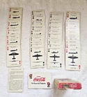 Vintage 1940's WWII Coca-Cola Airplane Spotter Playing Cards in Box Complete
