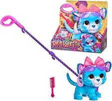 FurReal Rockalots Musical Interactive Walking Puppy - Blue