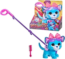 FurReal Rockalots Musical Interactive Walking Puppy - Blue