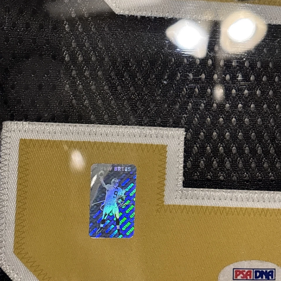 Authentic autographed Drew Brees Jersey  COA PSA/DNA - Image 4 of 4