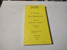 1981 A FLAG FOR SUNRISE UNCORRECTED PROOF PB BOOK NOVEL BY ROBERT STONE