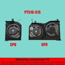 US For ACER PT516-51S Predator Triton 500 SE Laptop CPU / GPU Cooling Fan Gaming