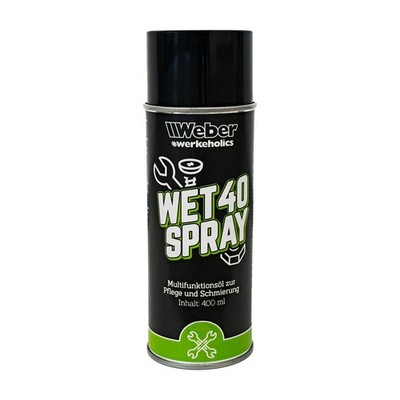 Weber WET 40 Spray 400 ml Multifunktionsspray Vielzweck-Spray Schmieröl