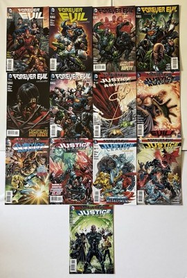 Forever Evil DC Comics Lot 13 Issues Justice League New 52 Complete Run