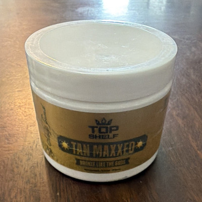 Top Shelf Maxxed Cooling Tanning Cream for Indoor Use, Full Body, White