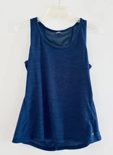 Woman's Old Navy active Breathe ON Mesh-Back Tank Top, blue, S