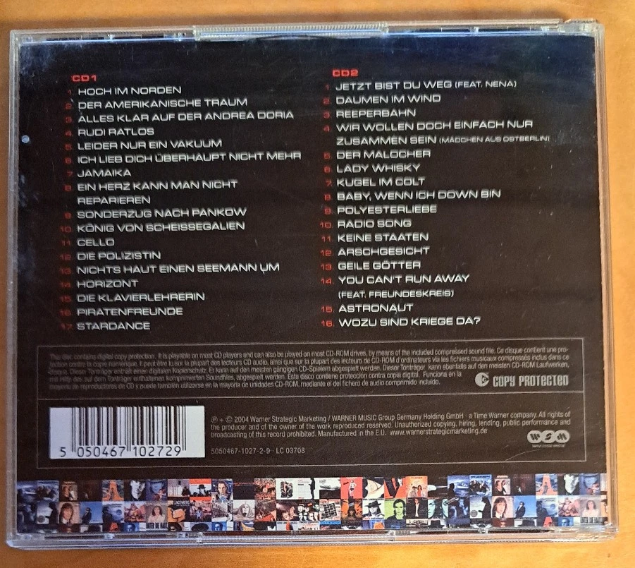 Udo Lindenberg: Kompletto - Alle Hits # 2 CD # 33 Hits # 2004 - Bild 2 von 2