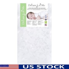 4" Foam Crib Toddler Mattress Waterproof Hypoallergenic Firm Support CertiPUR US