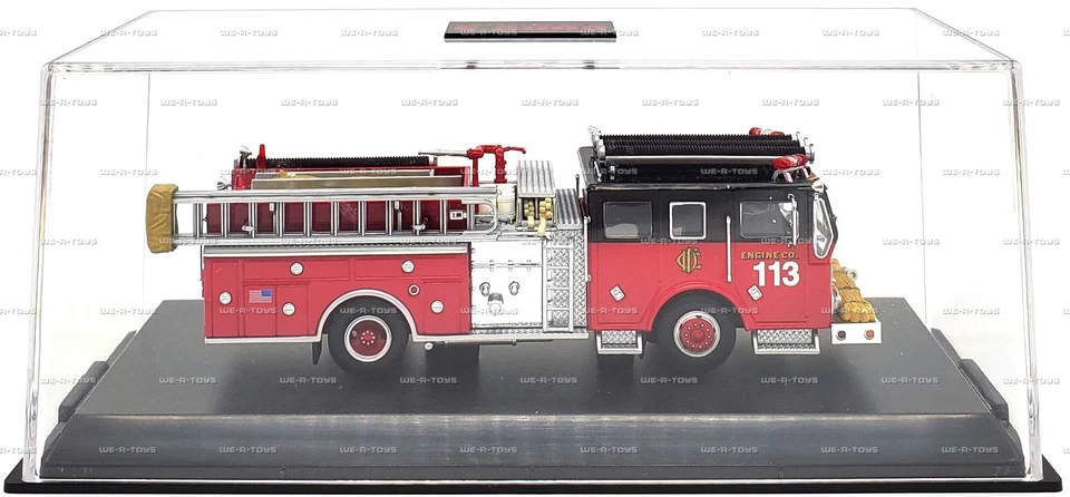 Code 3 Chicago Engine 113 Ward LaFrance Pumper Limited Edition Vehicle #12396 - Image 3 of 4
