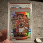 Panini 2021 Select Concourse Patrick Mahomes II #2 Silver Prizm Die-Cut PSA 8