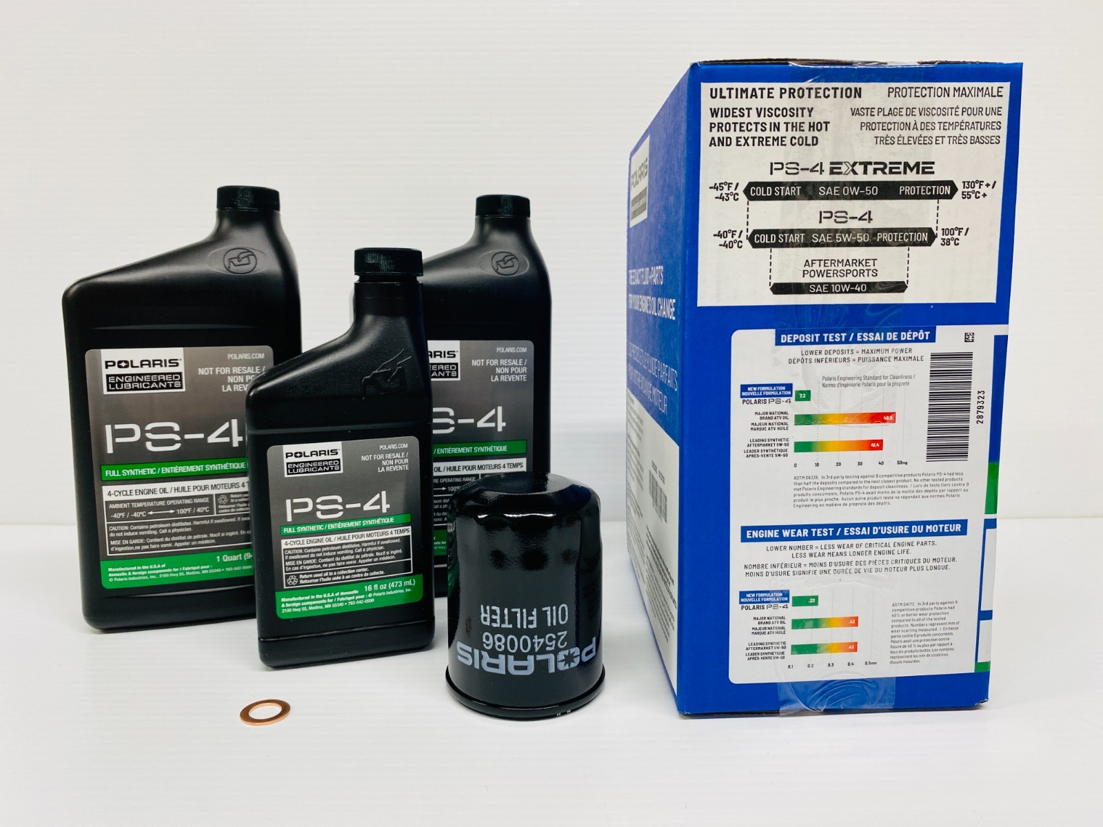 Polaris Oil Change Kit - OEM Part 2879323 - Ranger RZR General Xpedition