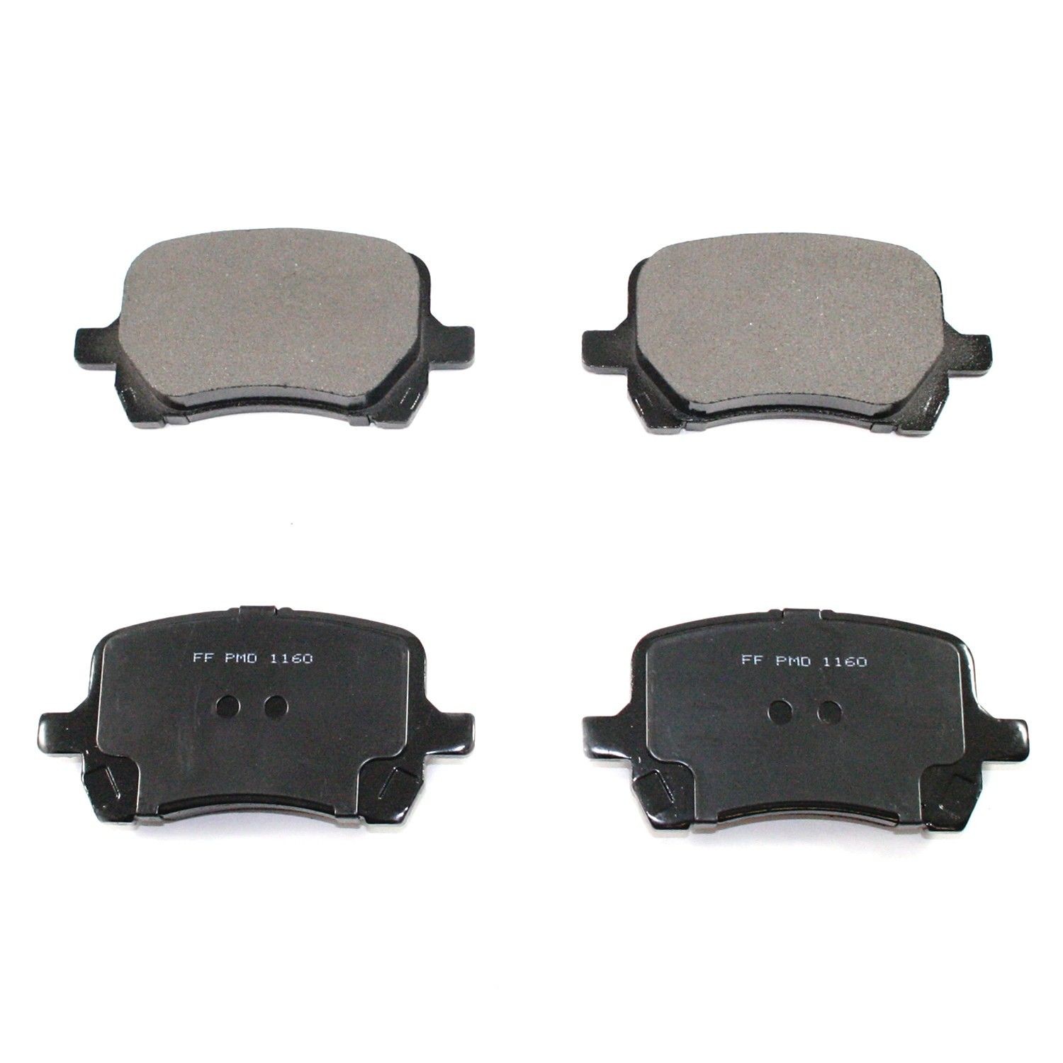 DuraGo BP1160MS Disc Brake Pad Set For 04-12 Aura G6 HHR Malibu