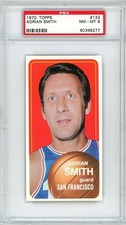 1970 - 1971 Topps Adrian Smith #133 PSA 8 P1470