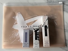 Fenty Set Pouch Gloss Bomb Heat Lip Plumper Hot Chocolit, Lip Stain & BHA Toner