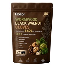 Holior 18-in-1 Black Walnut & Wormwood Herbal...