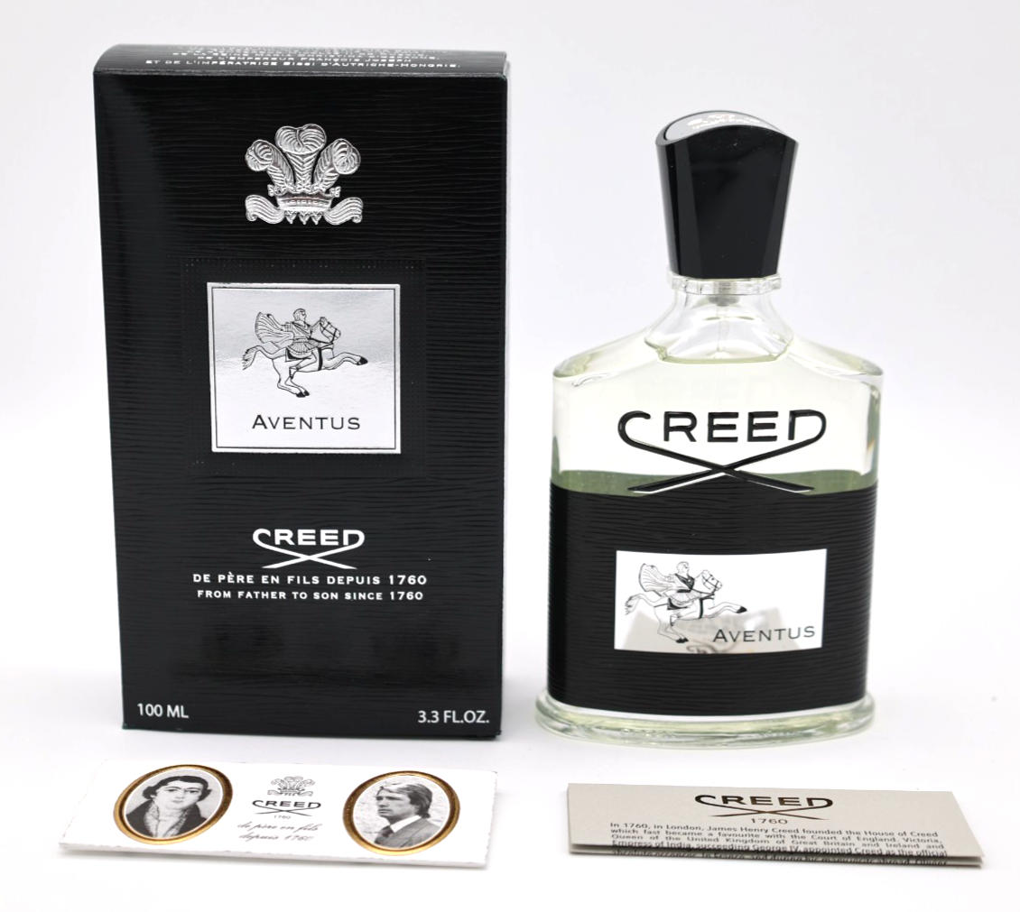 CREED Aventus 香水 100ml ボックス付き Creed Aventus 100ml / 3.3 oz Batch 18K01 Authentic Stored Ideally
