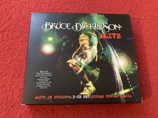 BRUCE DICKINSON ALIVE RARE 2005 3 CD SET NICE...