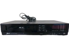 Vintage Zenith VRF 160 4-Head VHS HQ VCR With On-Screen Programming No Remote