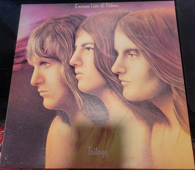 Emerson Lake Palmer Trilogy Vinyl 12'' LP 1972 Cotillion SD 9903 Canada Press