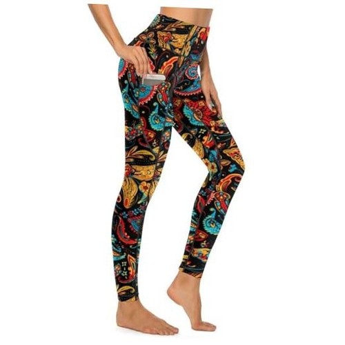 Women's High Waist Tummy Control Yoga Pants with Pockets Workout Leggings