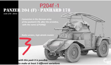 New 3D Printed 1/72 P204F -1 Model Unpainted