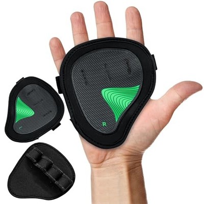 POSHOME Neoprene Gym Grip Pads - Non-Slip Hand Grips for Weightlifting, Pull
