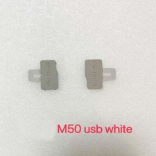 1Pcs for Canon M50 I/II White USB HDMI Leather Terminal Rubber Cover Camera Part