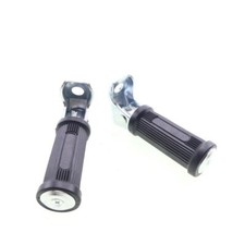 Fußrasten Set rund klappbar für Kreidler Puch Hercules Zündapp Mofa Moped Mokick