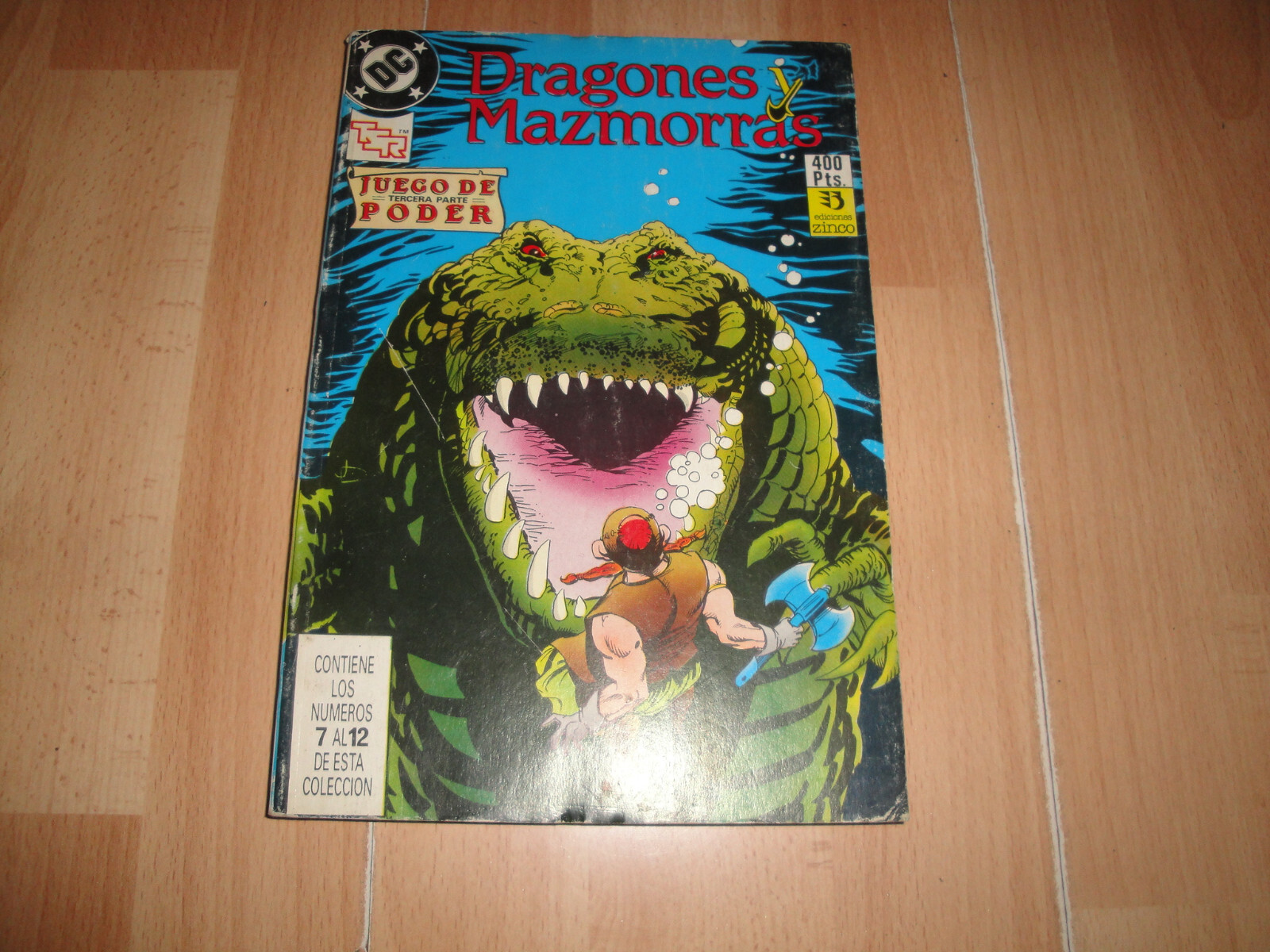 DRAGONES Y MAZMORRAS NUMERO 2 TOMO COMIC CON LOS NUMEROS 7 - 12 EN BUEN ESTADO