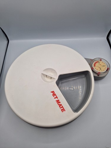Cat Mate C50 5-Bowl Automatic Pet Feeder with Timer Cats & Small Dogs Tested