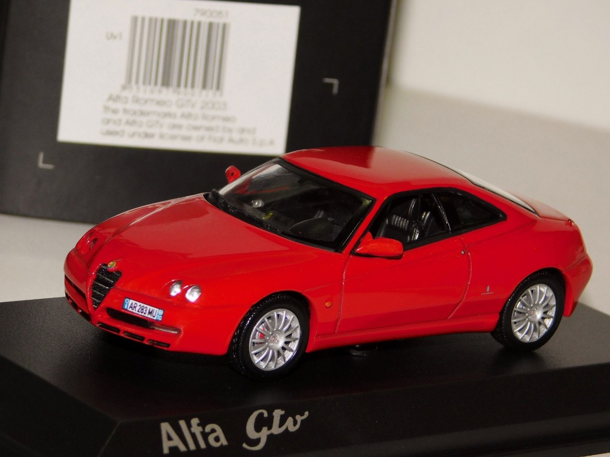 ALFA ROMEO GTV 2003 RED NOREV 790051 1/43