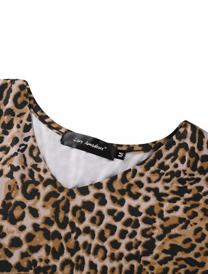 Men's Leopard Printed Slim Fit Long Sleeves T Shirt | eBay Men's Leopard Printed Slim Fit Long Sleeves T Shirt | eBay