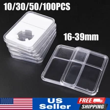 For Grade NGC PCGS 16-39mm Coin Slab Display Holder Stand Storage Case Box USA