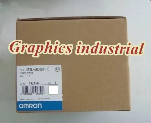 New Genuine Omron CP1L-EM30DT1-D CPU Unit  Module CP1L-EM30DT1-D In Box