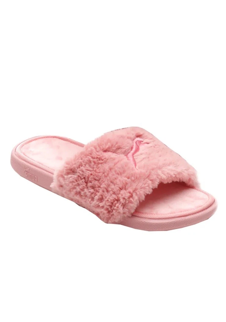 Sandali casual rosa puma cool gatto soffici scivoli ragazze taglia 4