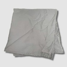  39 Countess Mara Men's Gray Solid Classic Pocket Square