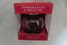 Shower Bubble Bath Pomegranate  Argan Oil 3.4 fl oz New