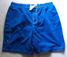 NWT MEN'S ST. JOHN'S BAY BLUE SWIM SHORT  SIZE 2XL