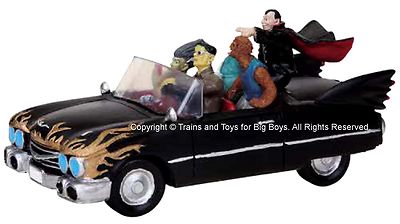 Lemax 83669 CREEPY CRUISIN' Spooky Town Table Accent Halloween Decor O Retired I