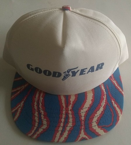 VTG GOODYEAR RARE Zubaz Snapback 