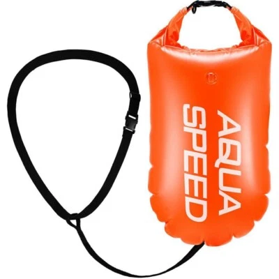 ABU GARCIA Aqua Speed Schwimmhilfe Boje Packsack Schwimmboje orange