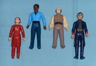 vintage STAR WARS FIGURE LOT #91 Leia Bespin Guard Lobot Lando Calrissian