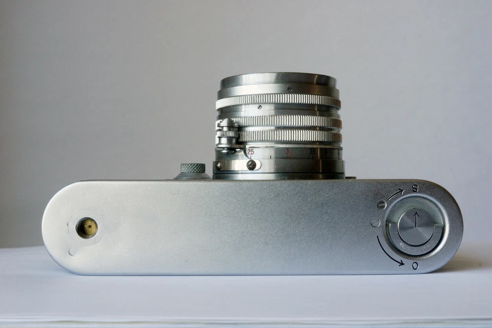 Объектив и чехол Nicca IIIa с Nippon Kogaku Nikkor-H. C 5 см f2 в хорошем рабочем состоянии - Изображение 4 из 4