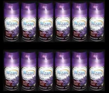 12 Wizard Automatic Spray Refills Sweet Vanilla Lavender 5 oz FIT GLADE AIRWICK