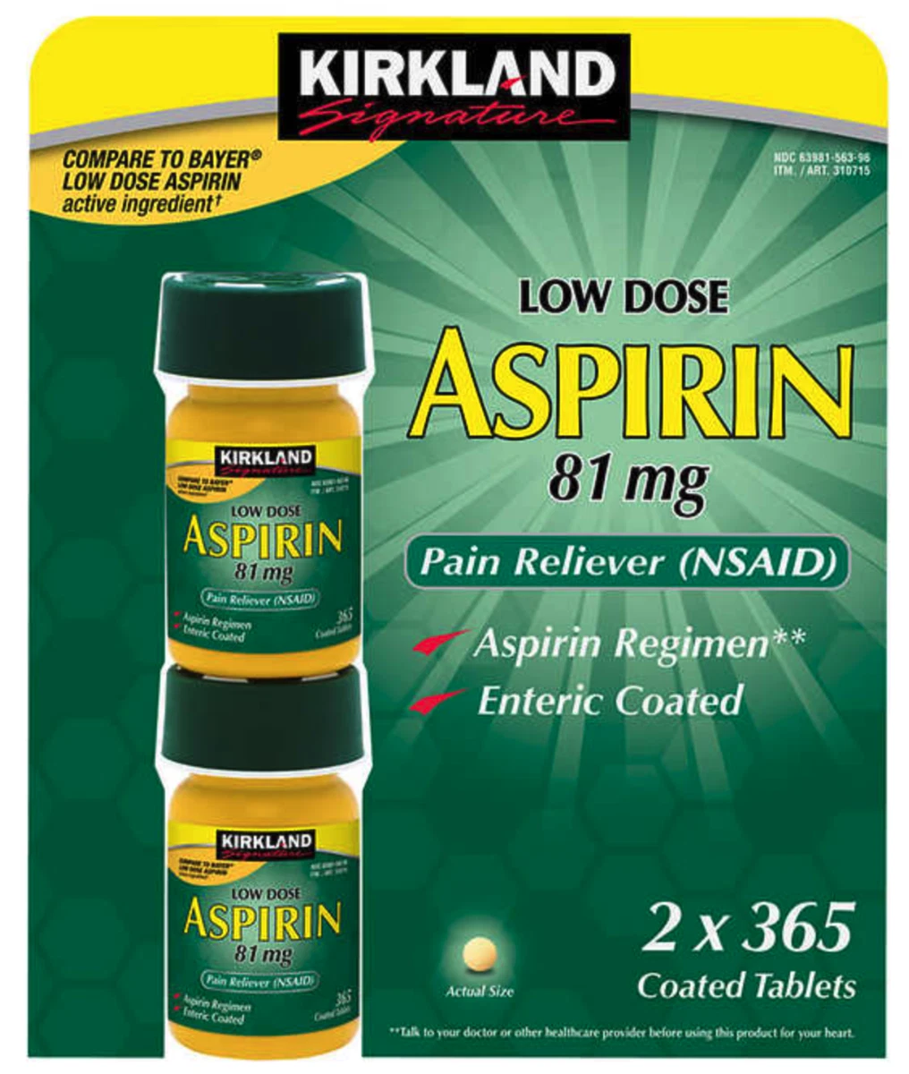 81 mg aspirin tablet